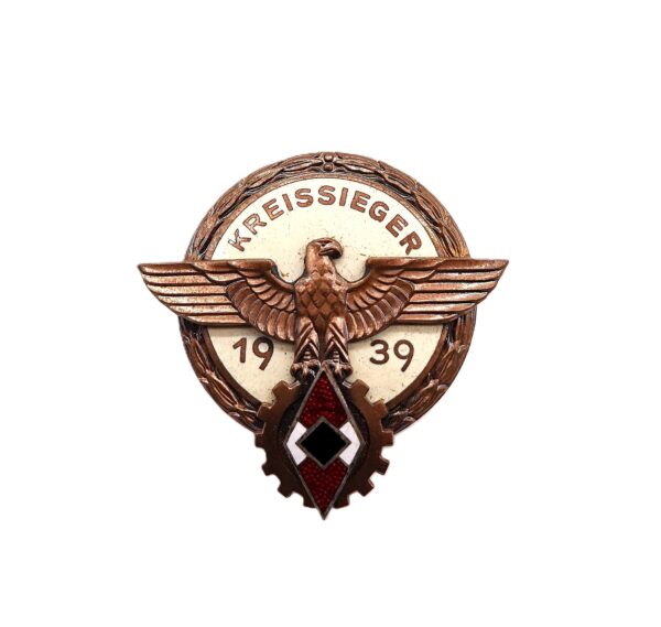 HJ Kreissieger im Reichsberufswettkampf 1939 – Hersteller Hermann Aurich, Dresden A. 16