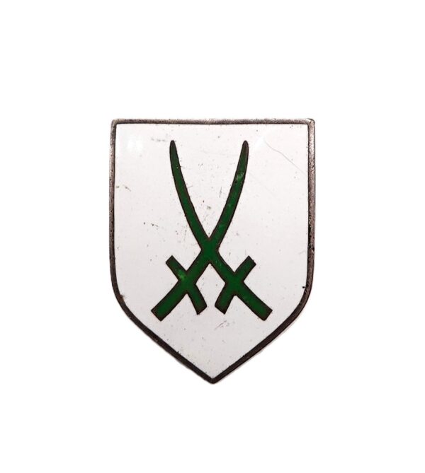 Abzeichen - RAD (Reichsarbeitsdienst) – Traditions Mützenabzeichen – Arbeitsgau XV – Sachsen - Hersteller G. Brehmer, Markneukirchen