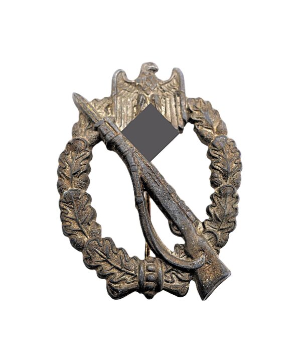 Infanterie Sturmabzeichen Silber – Hersteller R.S. (Rudolf Souval, Wien) – Mit der LDO Verleihungstüte – ISA – Bild 2