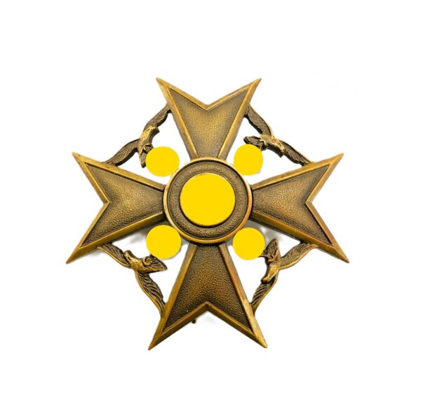 Spanienkreuz – Bronze ohne Schwerter – Legion Condor – Hersteller Paul Meybauer, Berlin