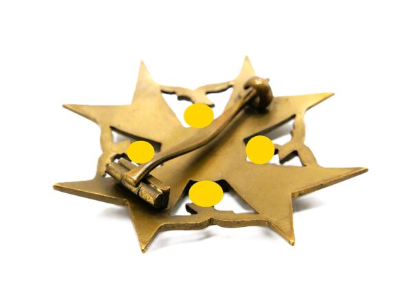 Spanienkreuz – Bronze ohne Schwerter – Legion Condor – Hersteller Paul Meybauer, Berlin – Bild 4