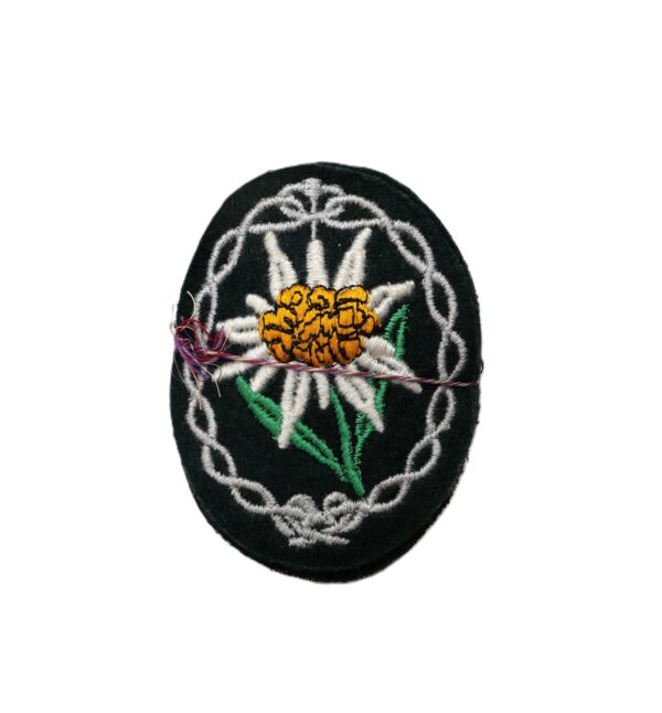 9 x Ärmelabzeichen für Gebirgsjäger – Abzeichen – Edelweiß – Aufnäher – Edelweiss – Aus alten Händlerbestand – Bild 2
