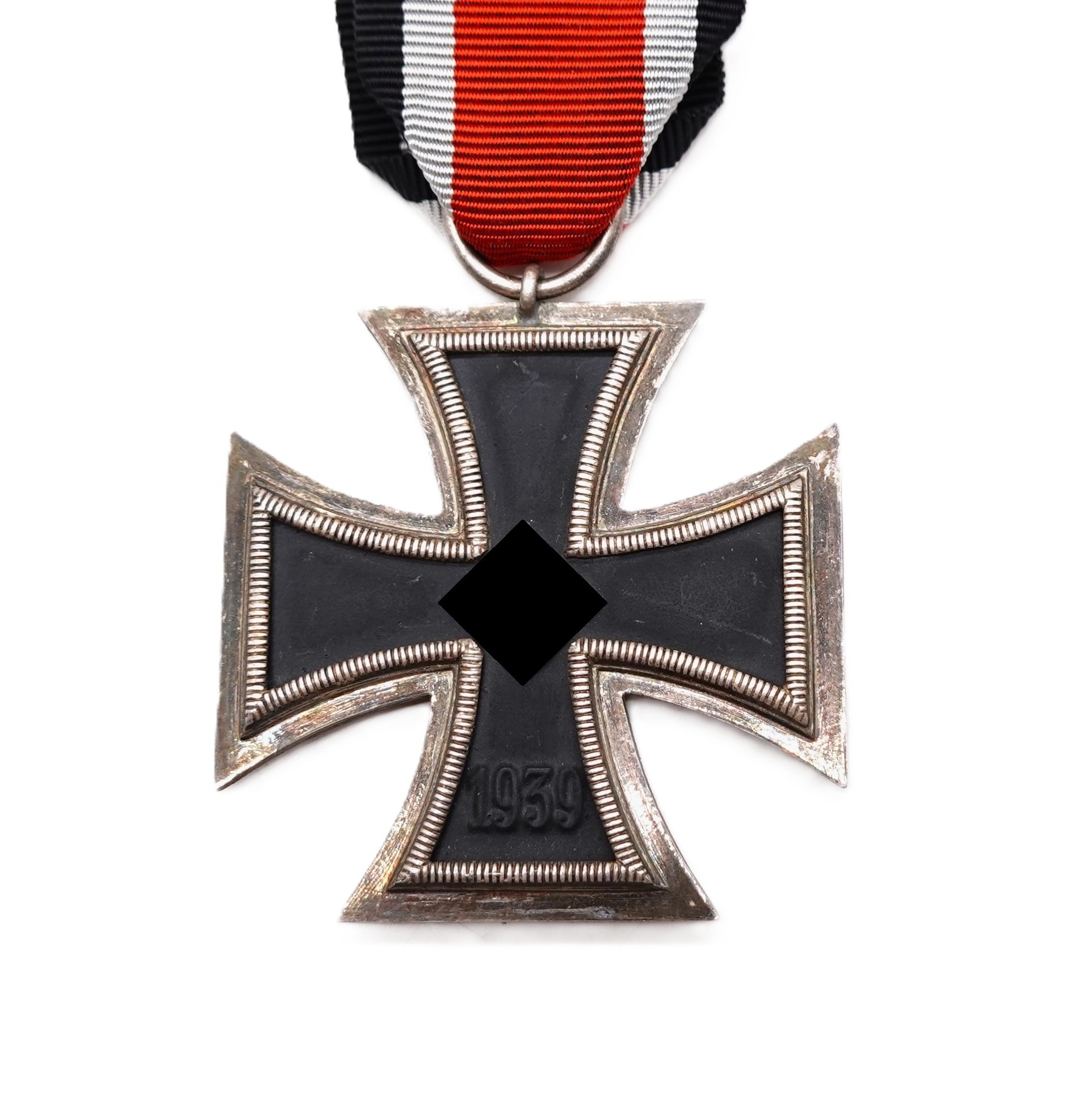Eisernes Kreuz 2. Klasse 1939 – Seltene Übergröße – Großer Bruder – Hersteller Frank und Reif, Stuttgart – Ritterkreuzgröße – EK