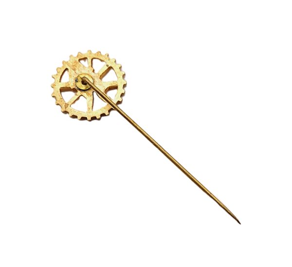 Abzeichen - Technische Nothilfe (TeNo) - Goldene Nothelfernadel - Im seltenen Etui - TN – Bild 3