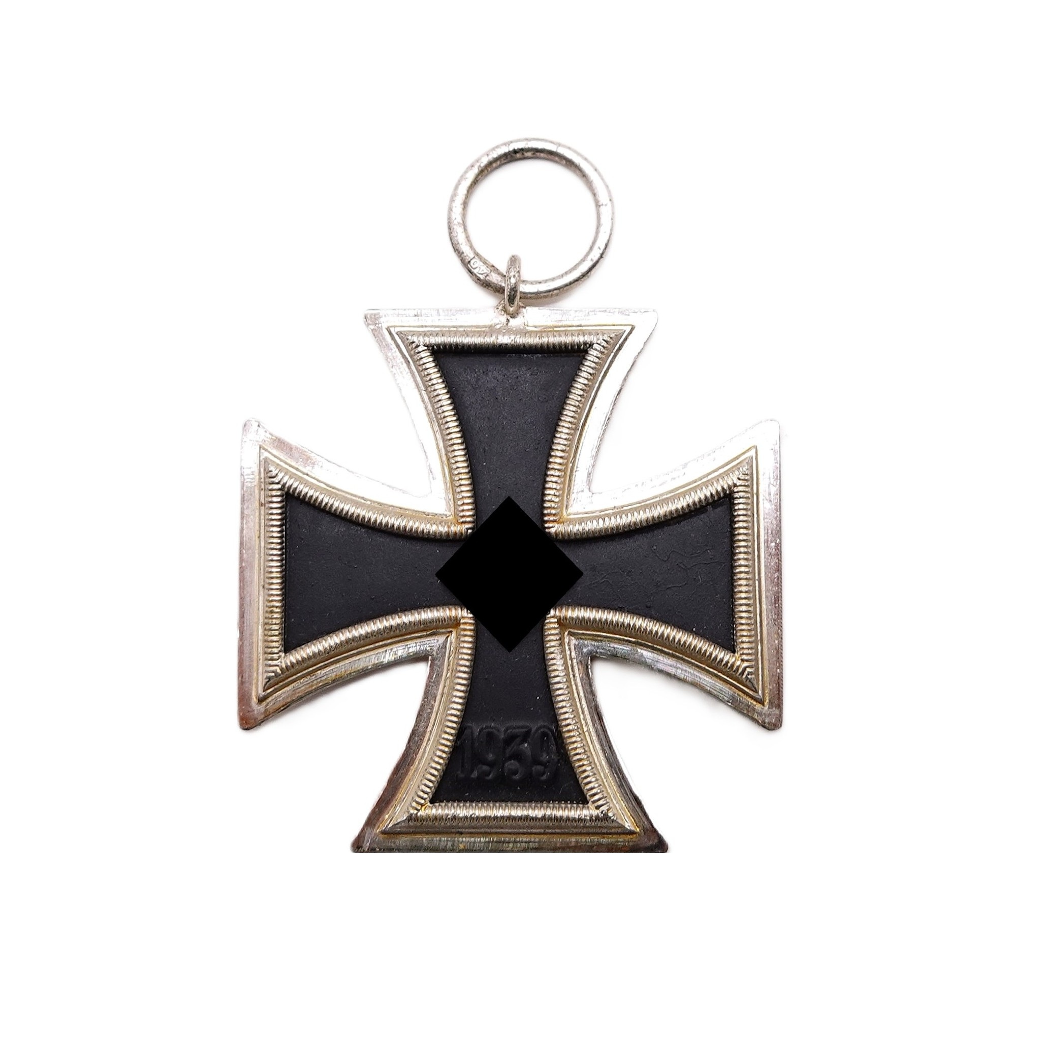 Eisernes Kreuz 2. Klasse 1939 – Hersteller 40 (Berg & Nolte, Lüdenscheid) – Mit dem Wickelpapier und der Verleihungstüte – EK – Bild 2