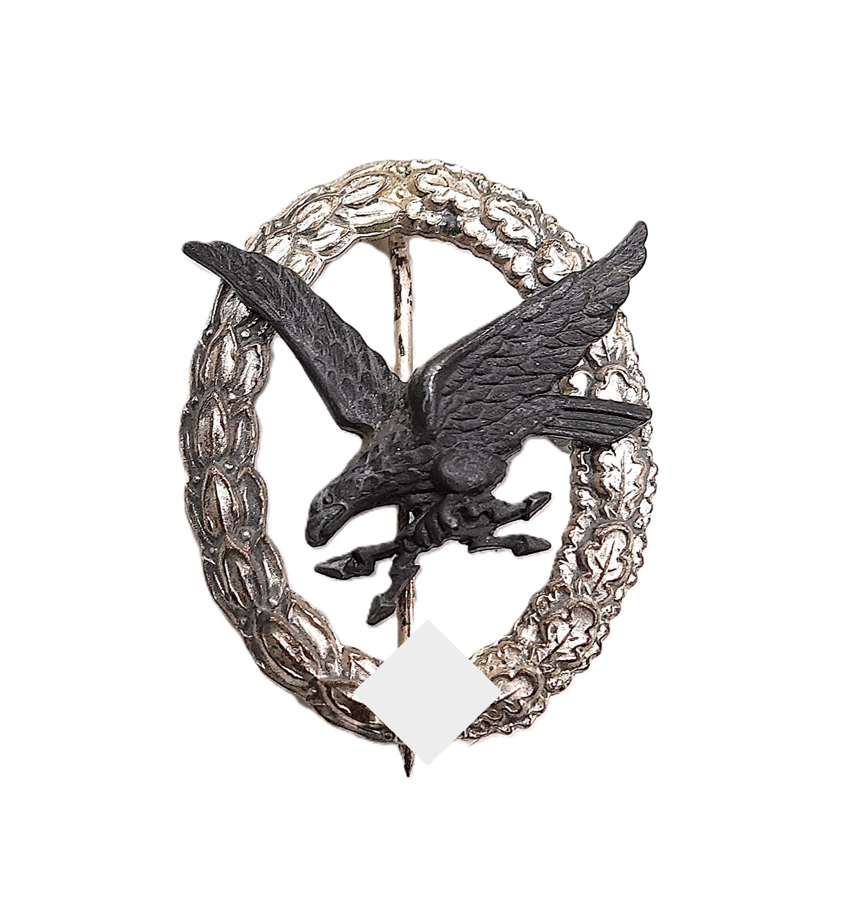 Fliegerschützenabzeichen mit Blitzbündel – Hersteller F. W. Assmann & Söhne, Lüdenscheid – FSA