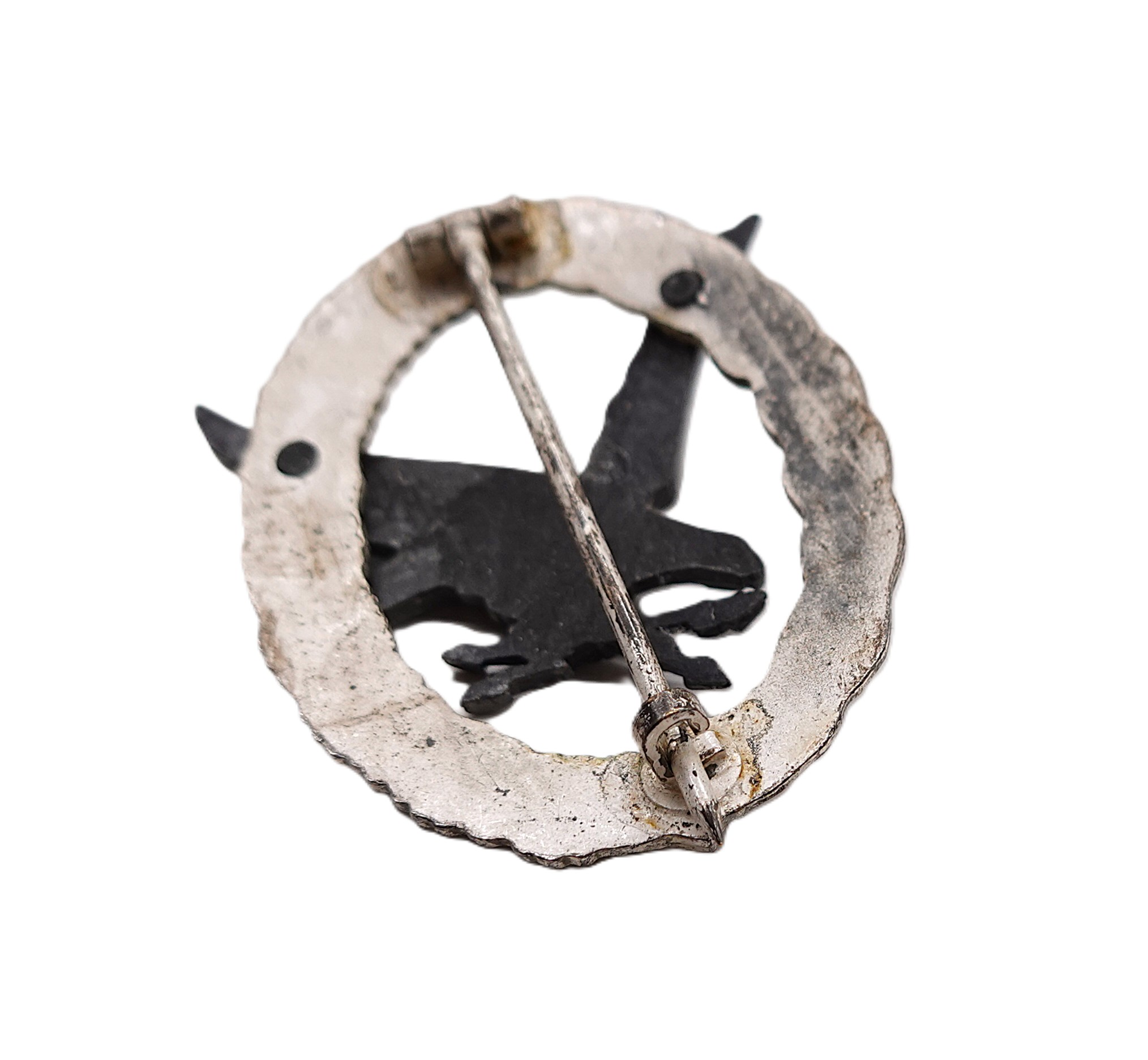 Fliegerschützenabzeichen mit Blitzbündel – Hersteller F. W. Assmann & Söhne, Lüdenscheid – FSA – Bild 3