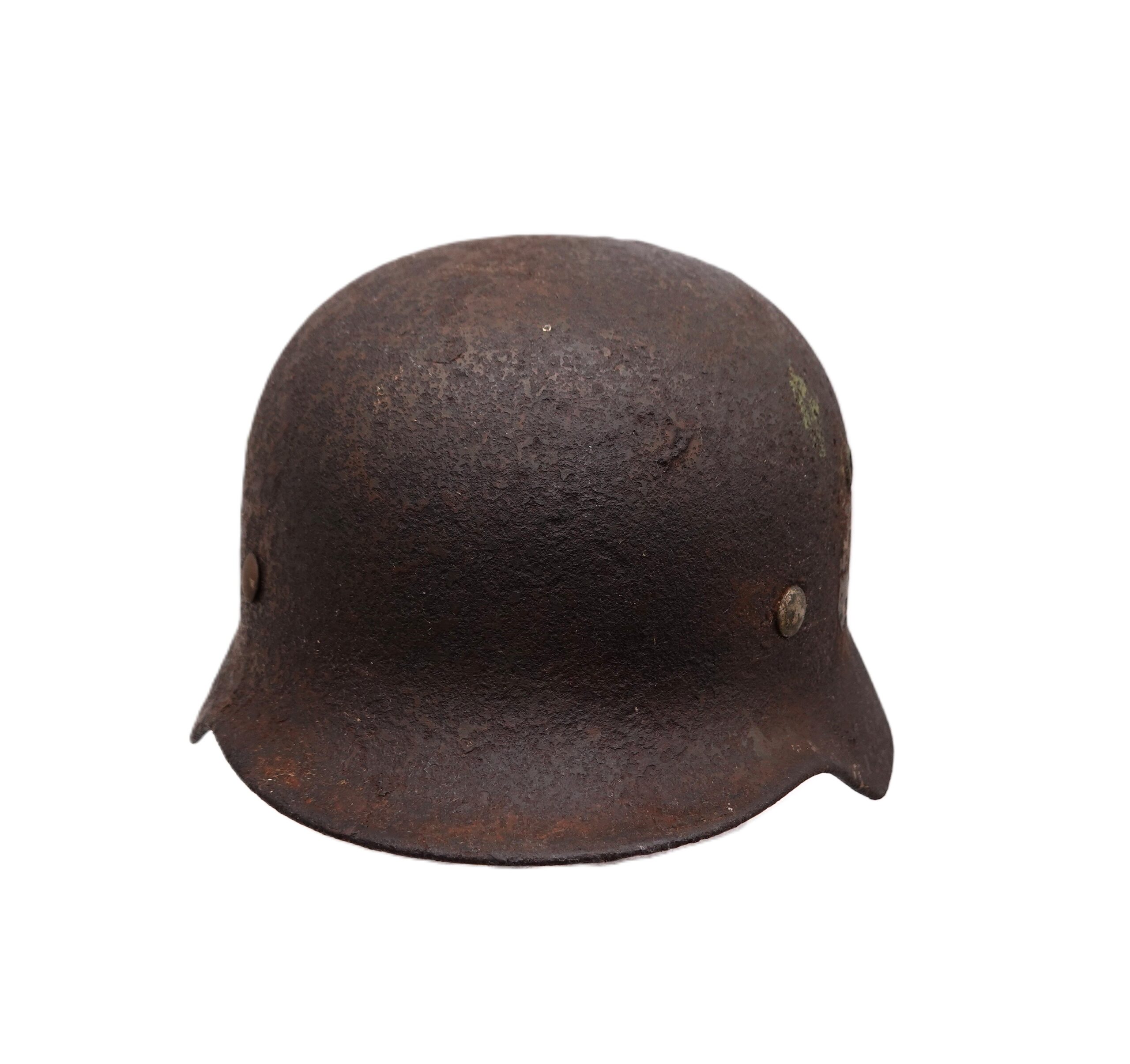 Stahlhelm mit einem Emblem - Detail - Helm - Glocke - Heer - Wehrmacht – Bild 5
