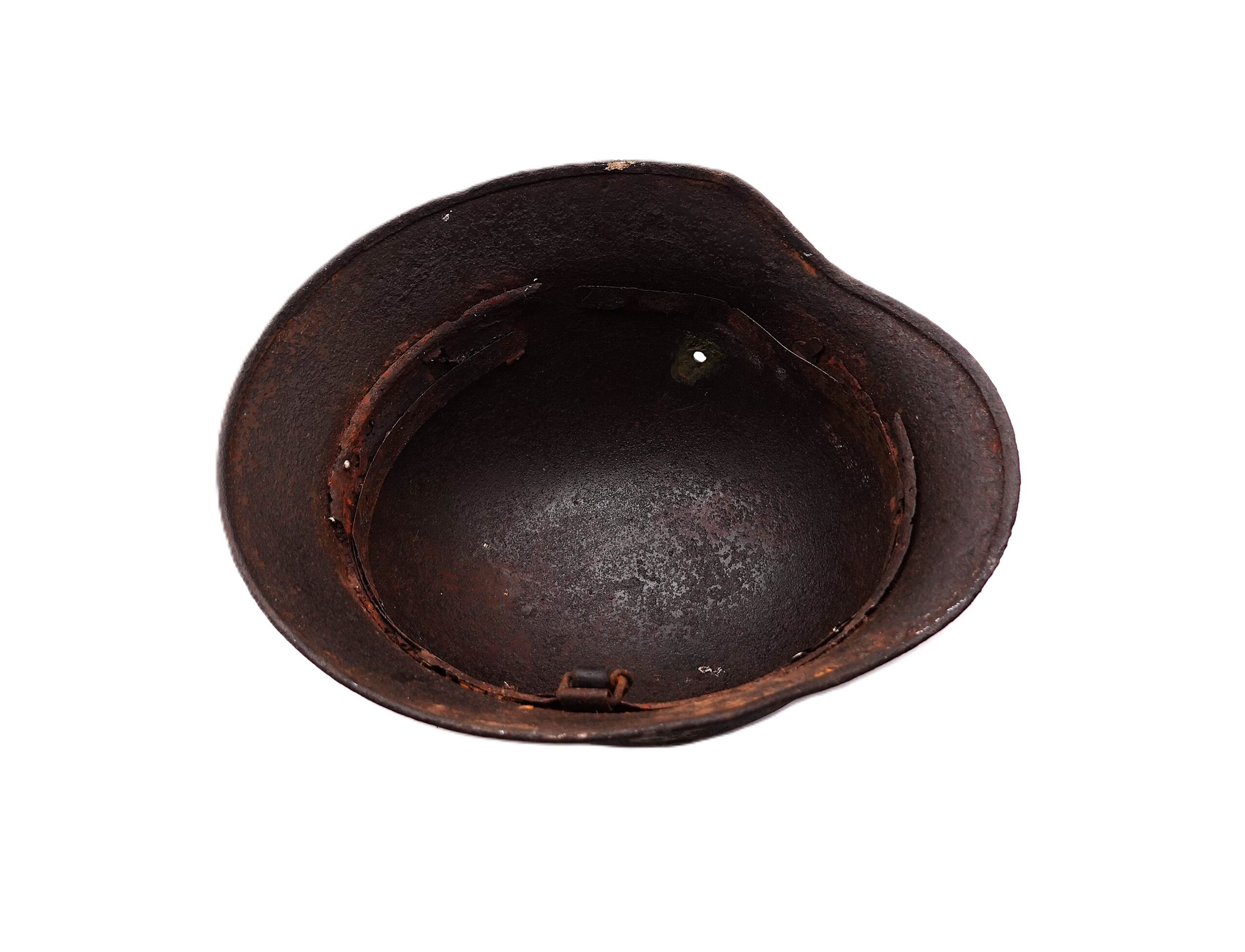 Stahlhelm mit einem Emblem - Detail - Helm - Glocke - Heer - Wehrmacht – Bild 8