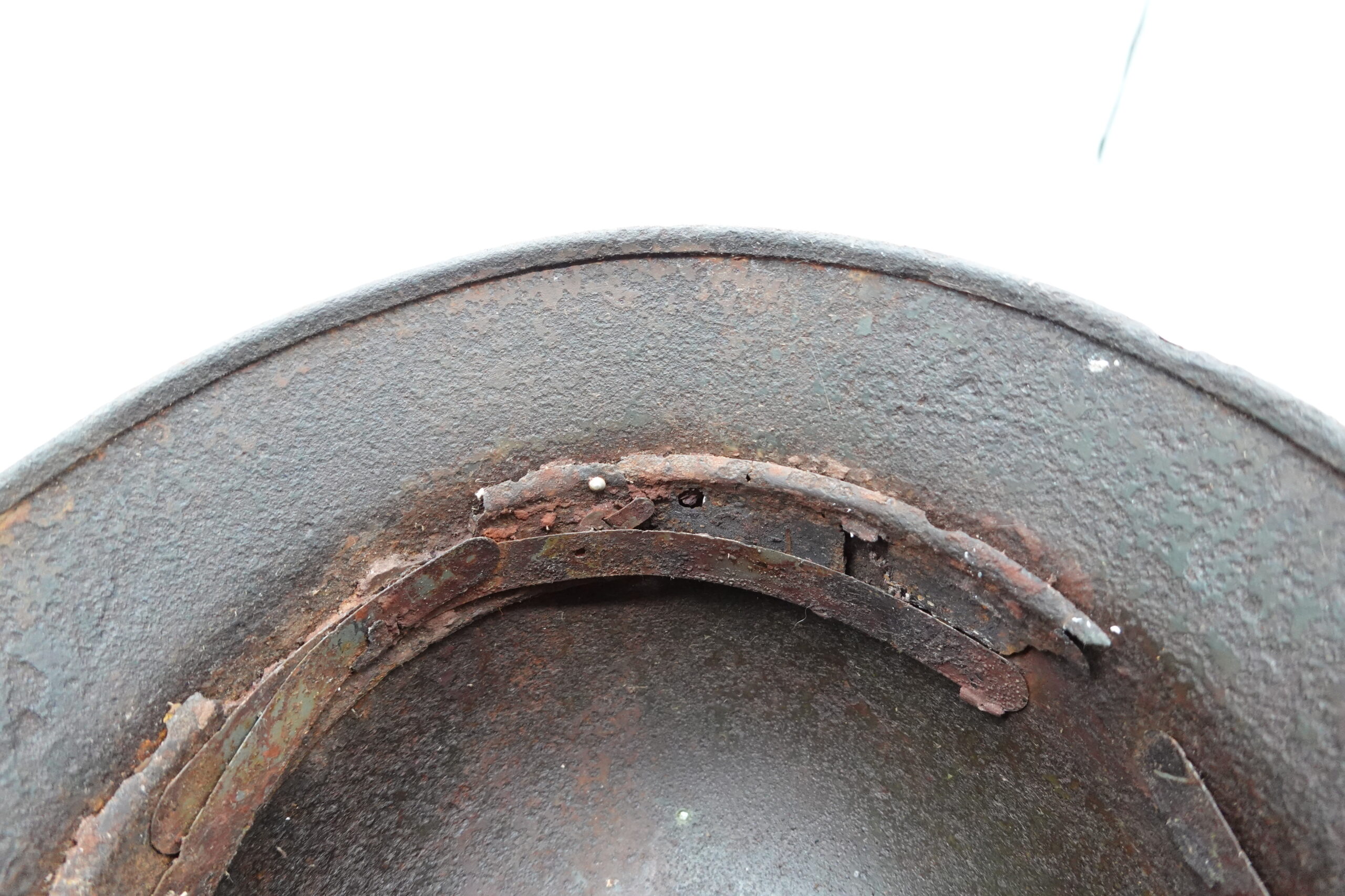 Stahlhelm mit einem Emblem - Detail - Helm - Glocke - Heer - Wehrmacht – Bild 11