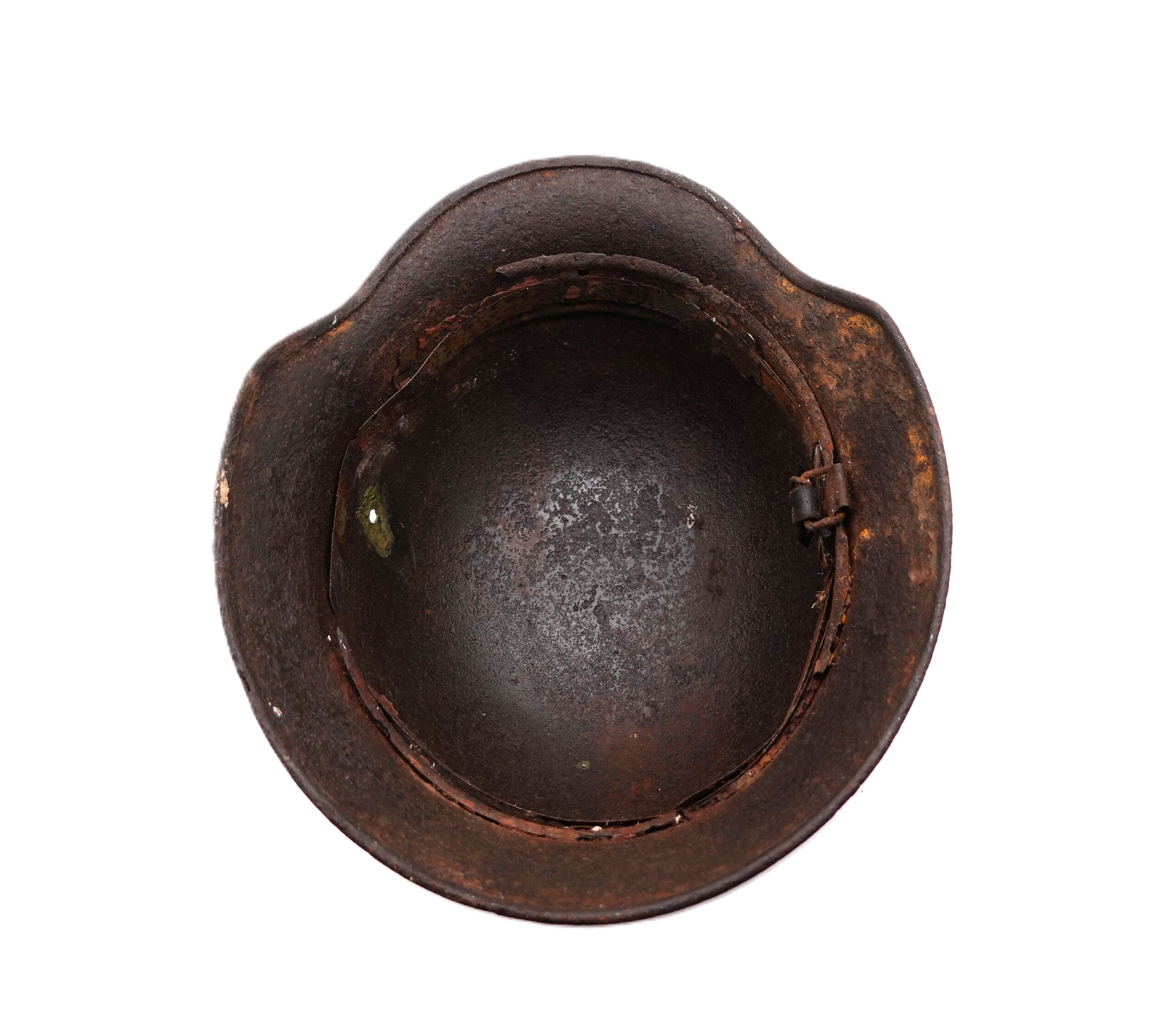 Stahlhelm mit einem Emblem - Detail - Helm - Glocke - Heer - Wehrmacht – Bild 9