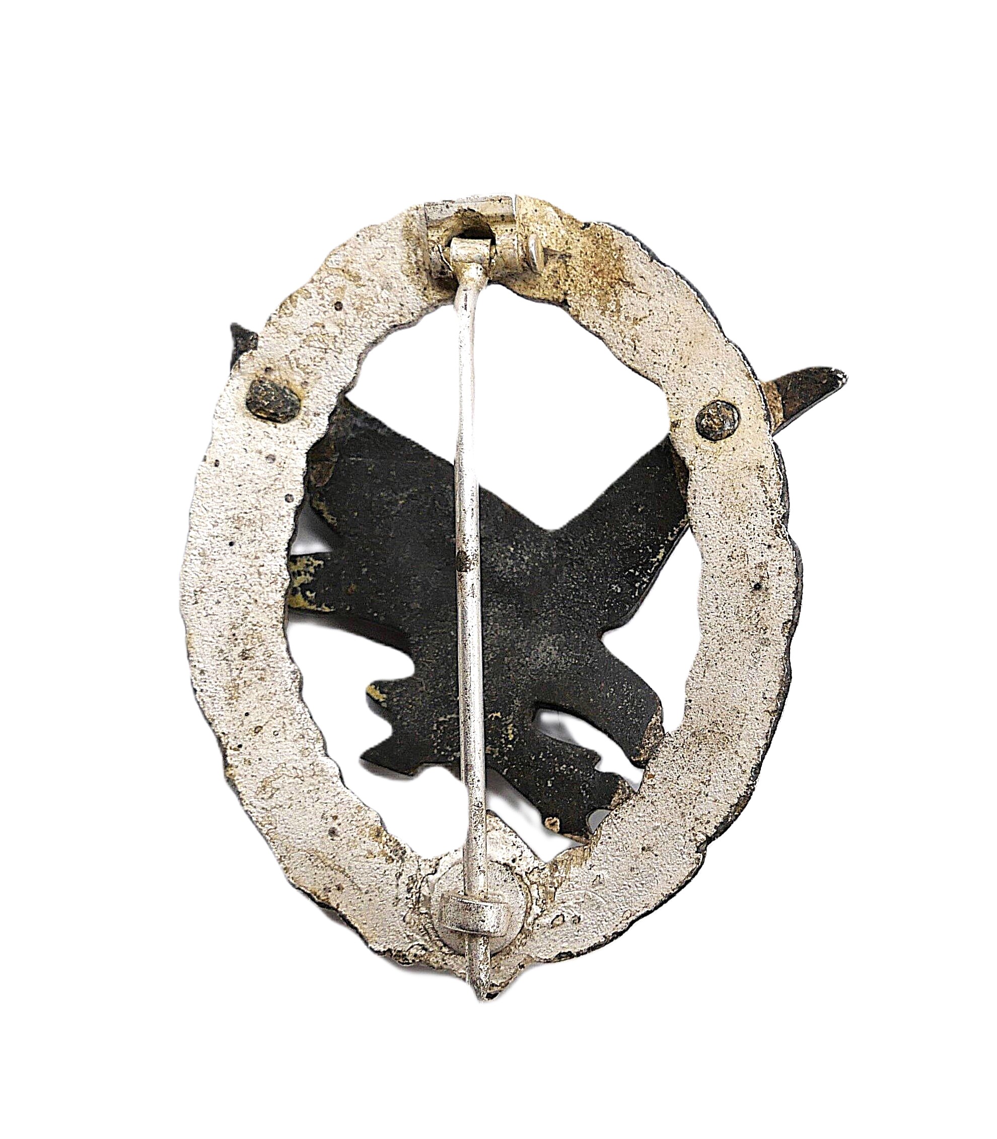 Fliegerschützenabzeichen mit Blitzbündel – Hersteller FLL (Friedrich Linden, Lüdenscheid) – FSA – Bild 2