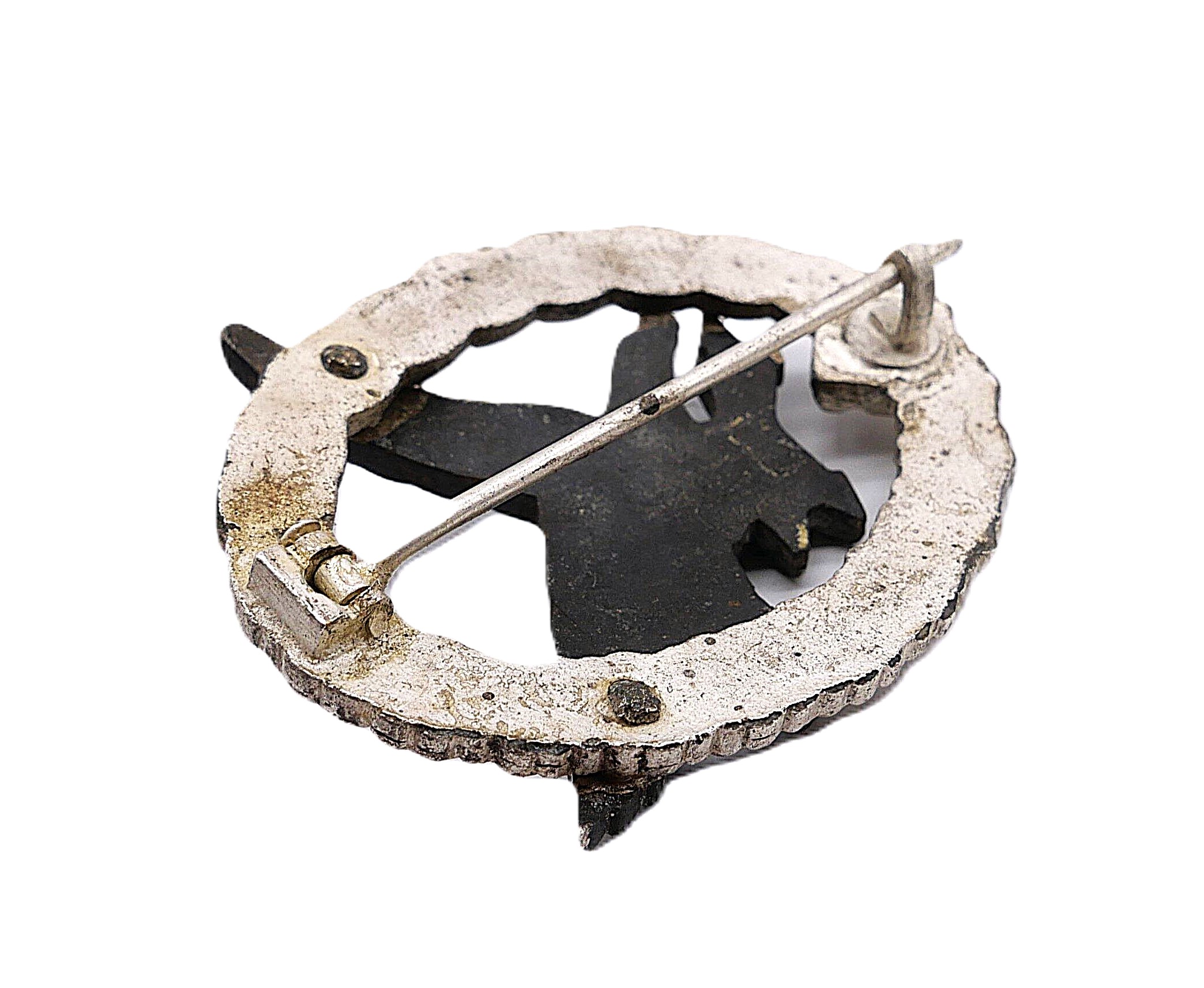 Fliegerschützenabzeichen mit Blitzbündel – Hersteller FLL (Friedrich Linden, Lüdenscheid) – FSA – Bild 4