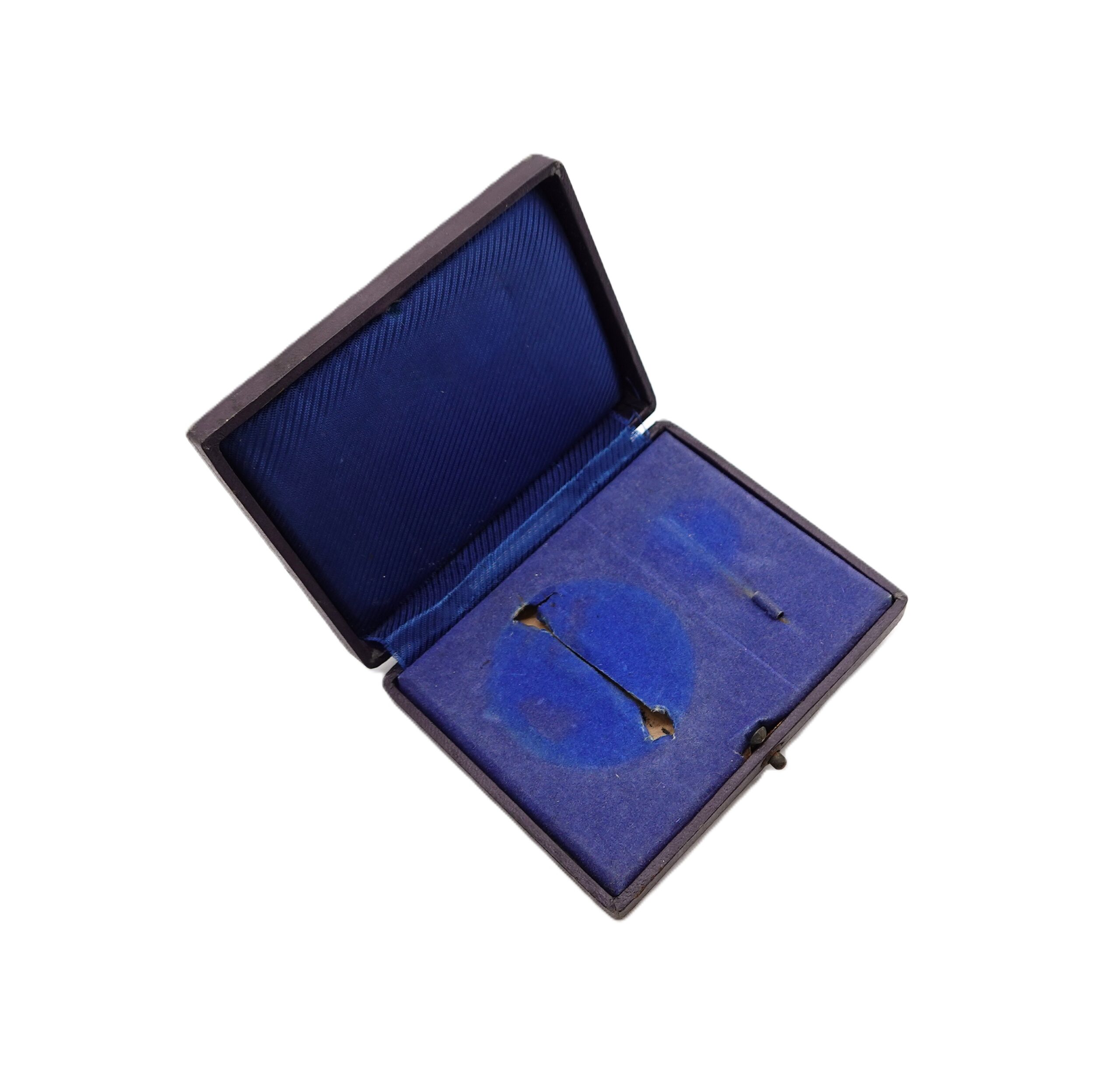 Blockadebrecher Kriegsabzeichen - Dishback Variante - Hersteller Schwerin Berlin - Mit der Halbminiatur - Verleihungsetui - Etui - Kriegsmarine – Bild 14