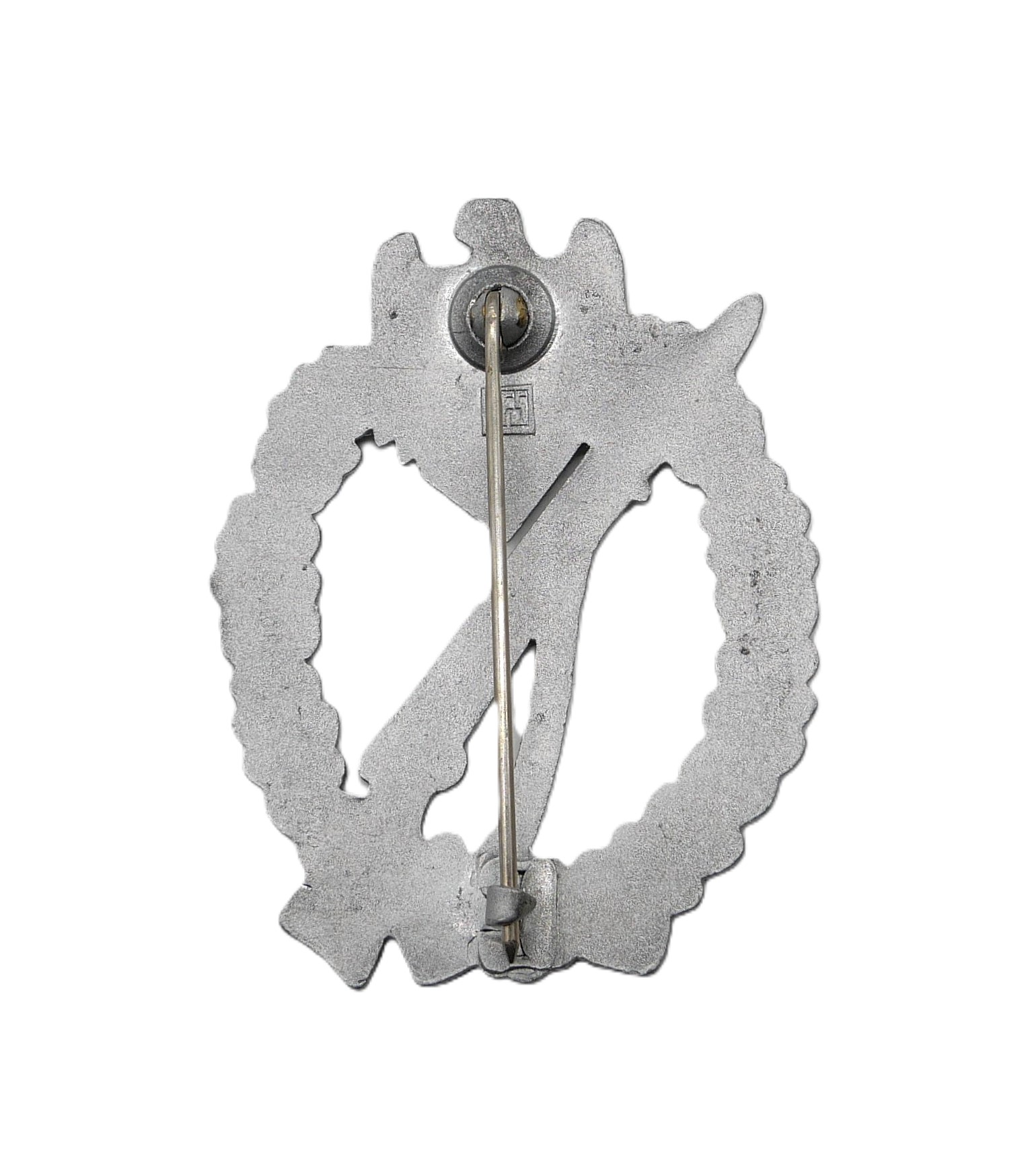 Infanterie Sturmabzeichen Silber – Mit der Schachtel - Hersteller JFS (Josef Feix & Söhne, Gablonz) – ISA - Ungetragen – Bild 5