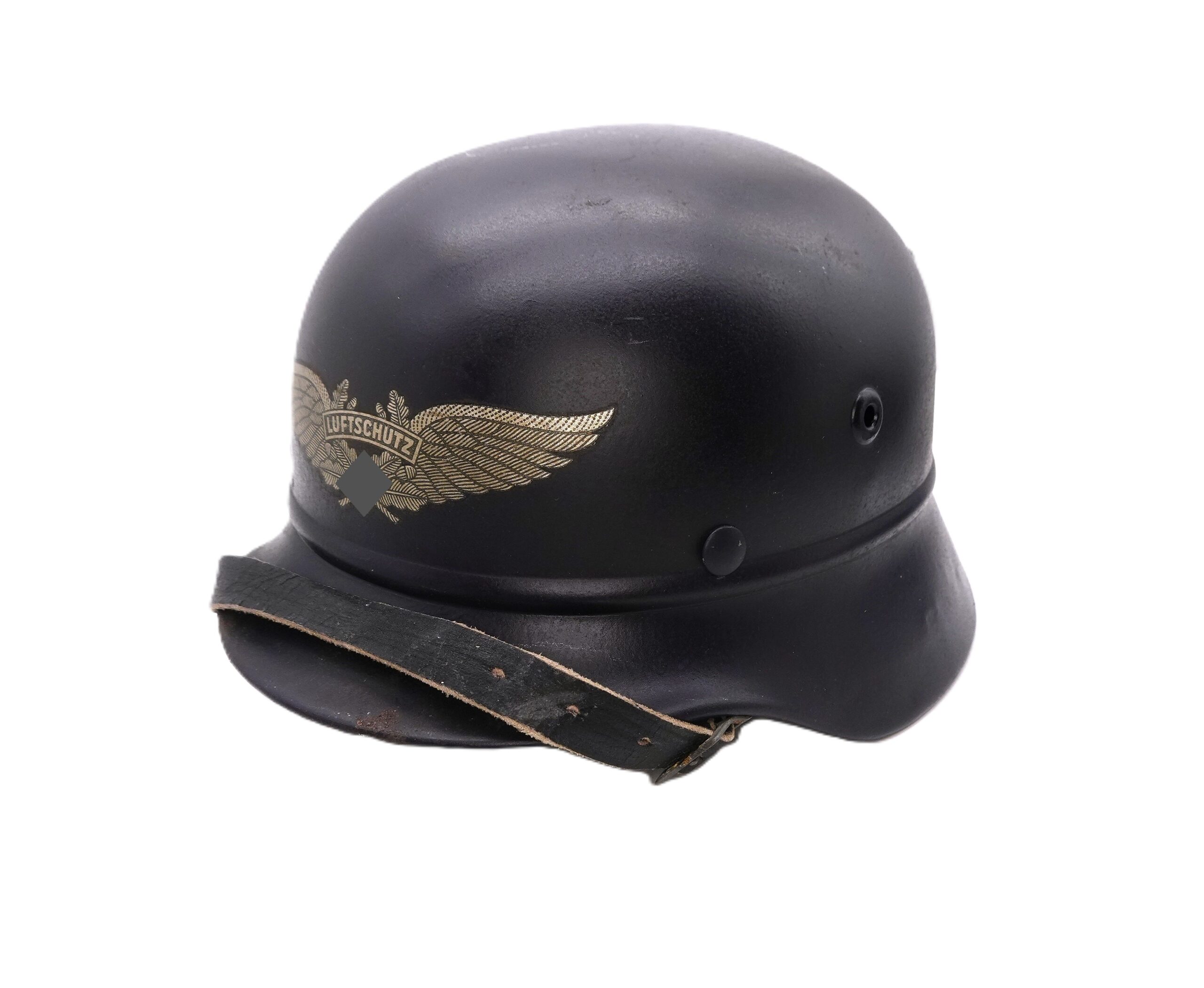M40 Luftschutz Helm – Q66 (Quist, Esslingen) – Stahlhelm - Ungetragener Zustand – Bild 2