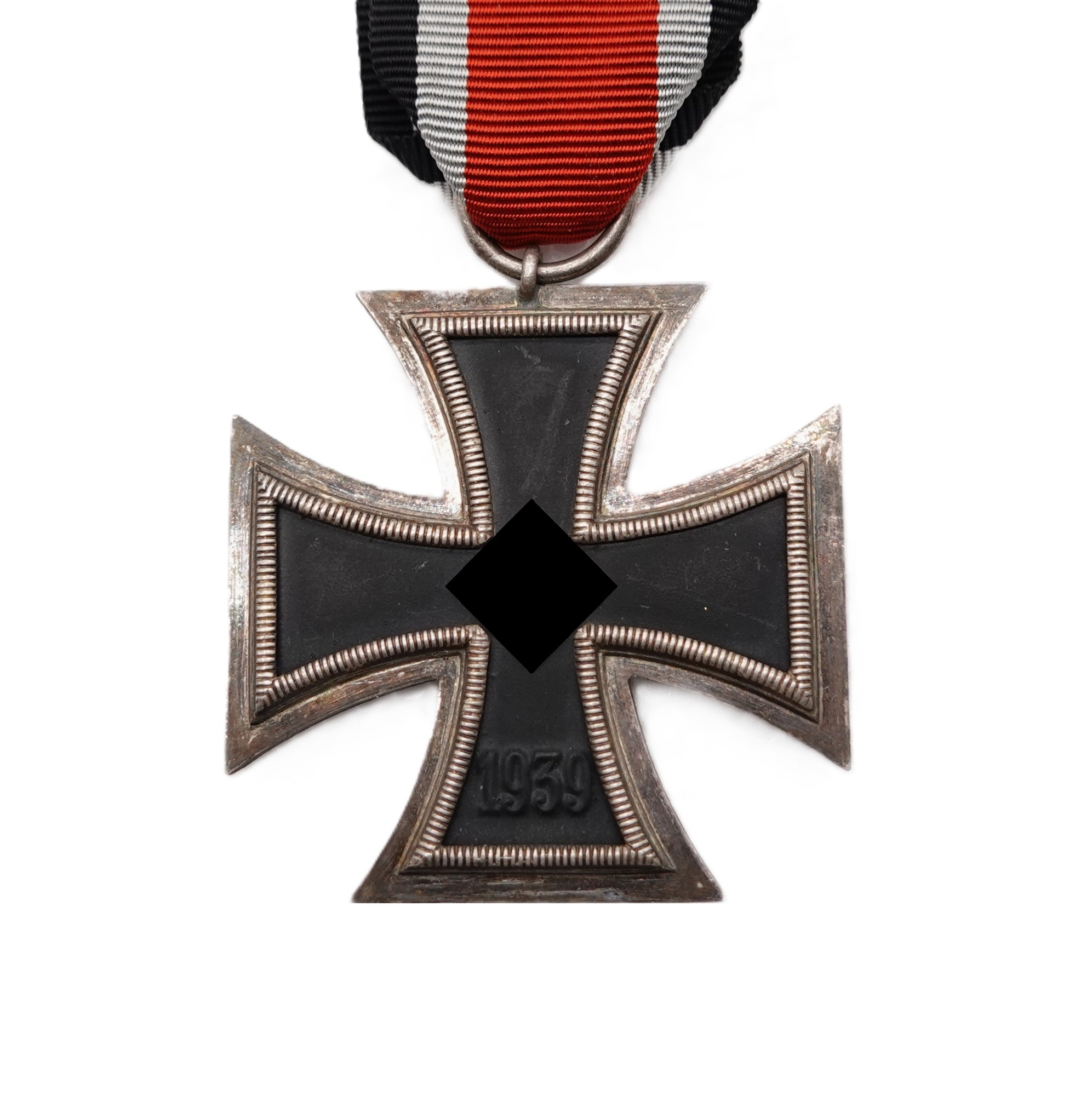 Eisernes Kreuz 2. Klasse 1939 – Seltene Übergröße – Großer Bruder – Hersteller Frank und Reif, Stuttgart – Ritterkreuzgröße – EK
