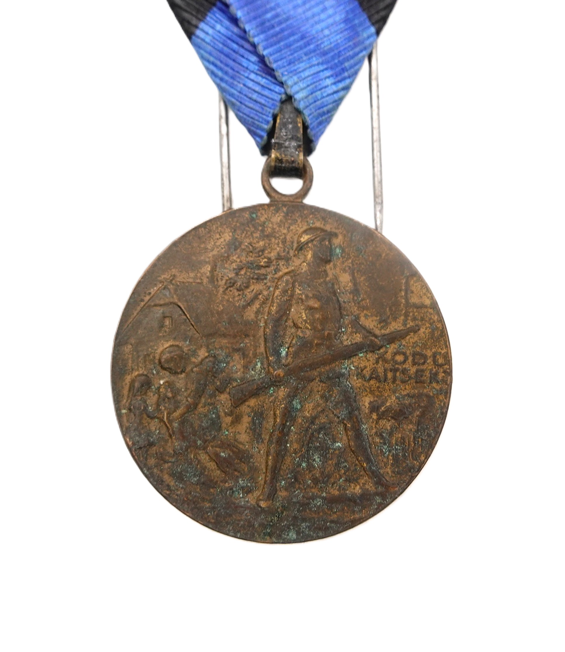 Estland - Erinnerungsmedaille an den estnischen Unabhängigkeitskrieg 1918–1920 - Medaille am Dreiecksband – Bild 2