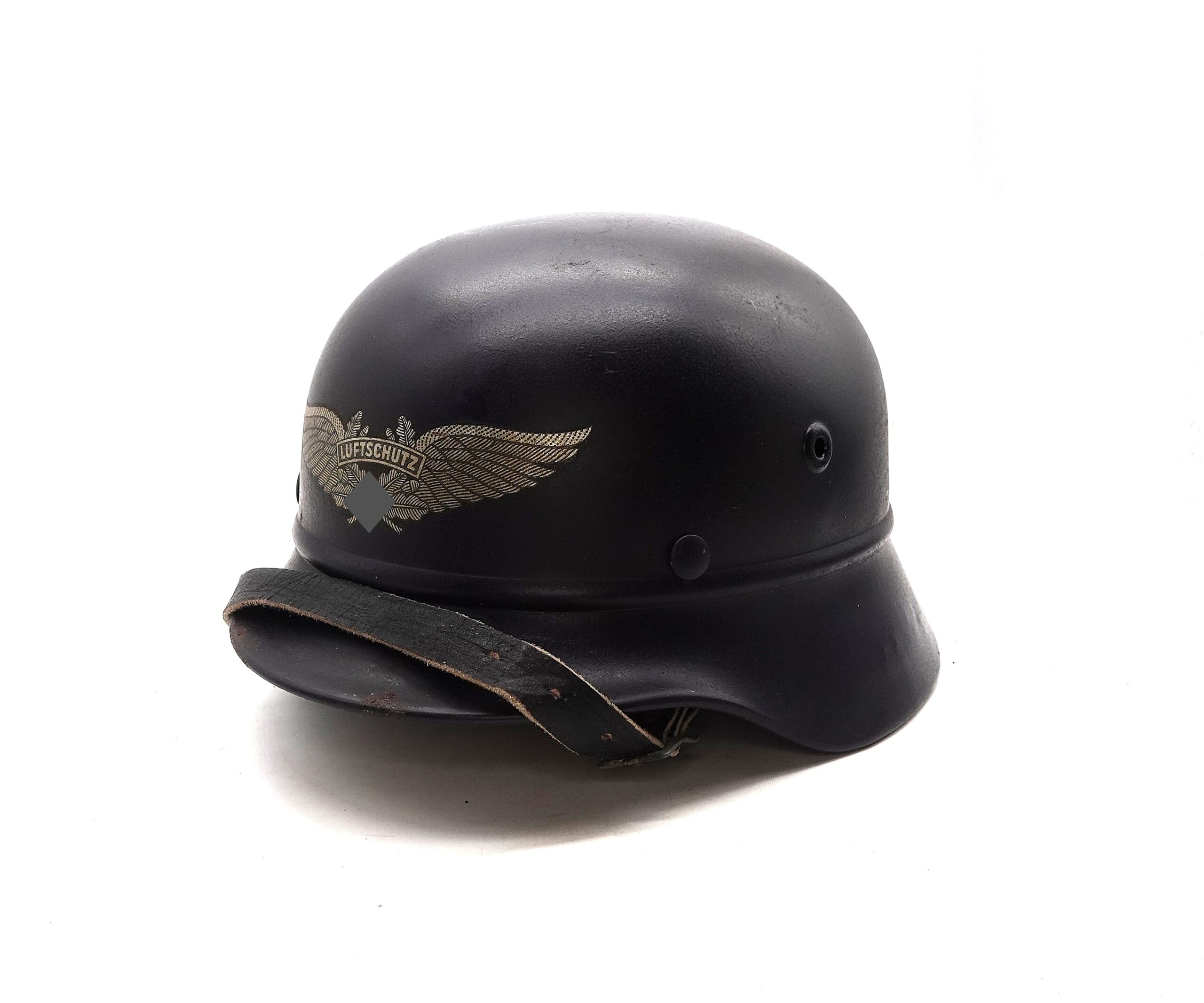 M40 Luftschutz Helm – Q66 (Quist, Esslingen) – Stahlhelm – Ungetragener Zustand – Bild 3
