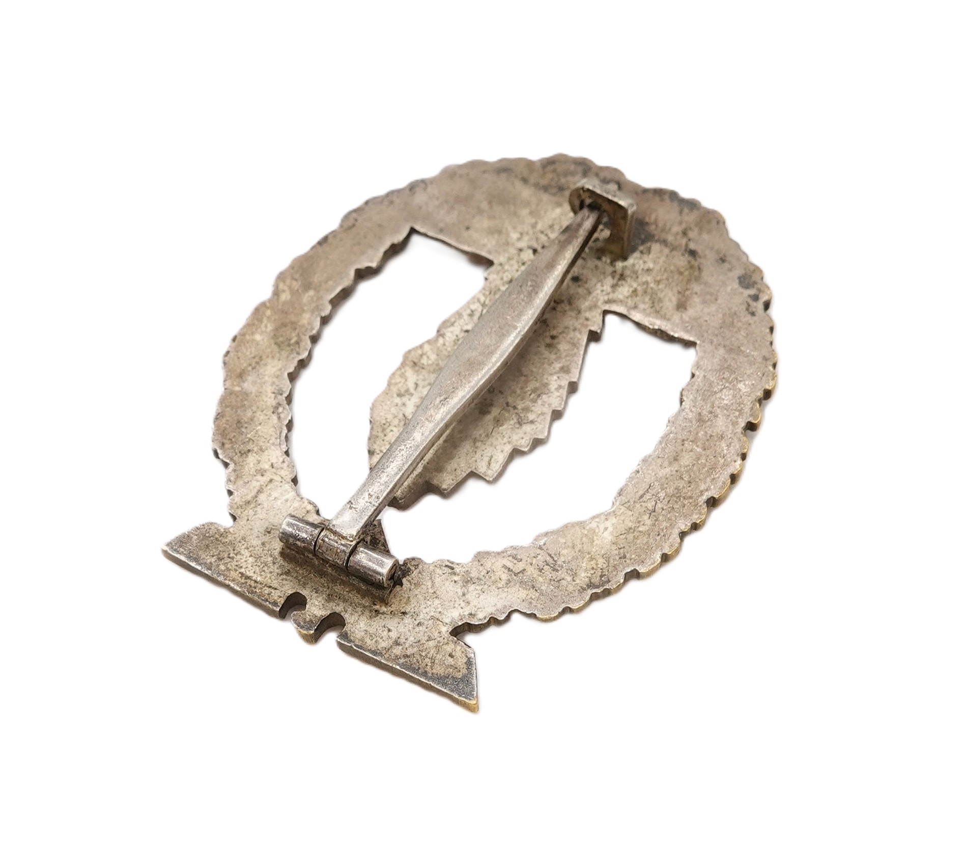 Minensucher (Kriegsabzeichen für Minensuch-, U-Boots-, Jagd- und Sicherungsverbände) – B. H. Mayer Kunstprägeanstalt, Pforzheim – Buntmetall – Bild 4